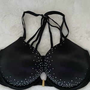 Black rhinestoned 34 DD Victoria’s Secret Bra!